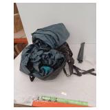 GoLab Pickup Truck Bed Camping Tent - Navy/Turquoise