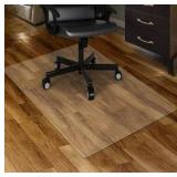 Kuyal Clear Chair mat for Hardwood Floor 44 x 58 inches