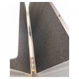 Protable Wheelchair Ramp 3FT, Non-Slip Folding Aluminum Handicap Ramp