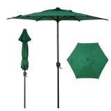 Abba Patio 7.5FT Lyon Outdoor Patio Umbrella Outdoor Table Umbrella with Push Button Tilt and Crank