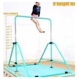 MARFULA Foldable Gymnastic Bar, Teal