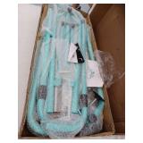 MARFULA Foldable Gymnastic Bar, Teal