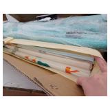 MARFULA Foldable Gymnastic Bar, Teal