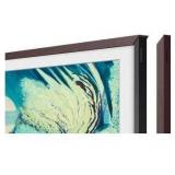 Samsung (2021) Modern Brown Frame Customizable Bezel Frame, 55-Inch