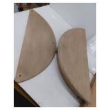 Simplify Half Round Accent Table