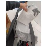 Benass 10x10 Pop Up Canopy with Sidewalls, White With Black Legs