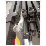 Benass 10x10 Pop Up Canopy with Sidewalls, White With Black Legs