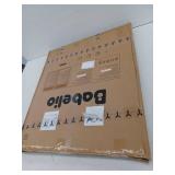 Babelio Baby Gate for Stairs, Kitchen & Doorways, 26-43" W 28" H, White