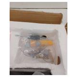 Modern Mid Century Triangle Glass Coffee Table, Black, 35.5