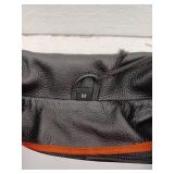 Milwaukee Leather SH1011 Black Classic Brando Motorcycle Jacket for Men Made of Cowhide Leather w/ Side Lacing Medium