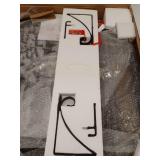 Plow & Hearth Small Tree of Life Fireplace Fire Screen with Door  in Black