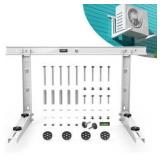 Heavy-Duty Outdoor Mini Split Wall Mount Bracket for 9000-36000 BTU, White, 2 Pack