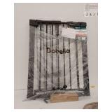 Babelio 26-40" Black Metal Safety Gate for Stairs