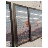 Modern 24x32 Black Wood Poster Frame with HD Plexiglass, set of 3