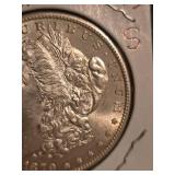 1879-S MS 63 Morgan silver dollar