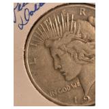 1934-S Peace silver dollar