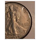 1942-P Walking Liberty Silver half dollar