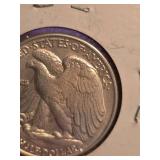1942-P Walking Liberty Silver half dollar