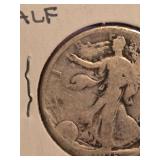 1935-D Walking Liberty Silver half dollar