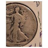 1935-D Walking Liberty Silver half dollar