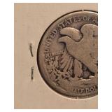 1935-D Walking Liberty Silver half dollar