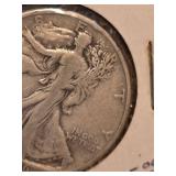 1936 Walking Liberty Silver half dollar