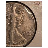 1941 Walking Liberty Silver half dollar