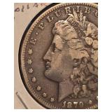 1879-S Morgan silver dollar