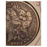1879-S Morgan silver dollar