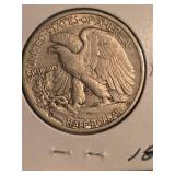 1993-D Walking Liberty Silver half dollar