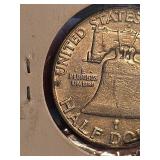 1963-D Franklin silver half dollar