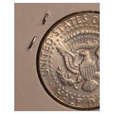 1964 Kennedy silver half dollar