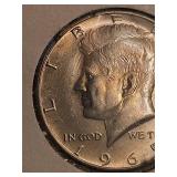 1965 Kennedy silver half dollar