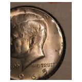 1965 Kennedy silver half dollar