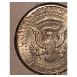 1965 Kennedy silver half dollar