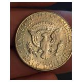 1967 BU Kennedy silver half dollar