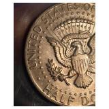 1968 Kennedy silver half dollar