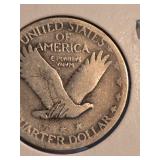 1927 Standing Liberty silver Quarter