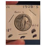 1928-S Standing Liberty Silver Quarter