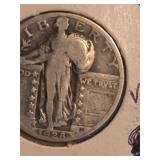 1928-S Standing Liberty Silver Quarter
