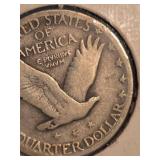 1928-S Standing Liberty Silver Quarter