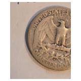 1935-S Washington silver quarter