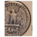 1939-S Washington silver quarter