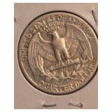 1953-S Washington silver quarter