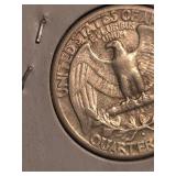 1953-S Washington silver quarter