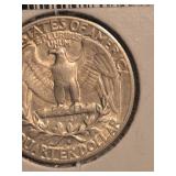 1954-S Washington silver quarter