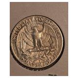 1959-D Washington silver quarter