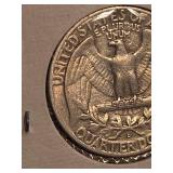 1959-D Washington silver quarter