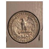 1964-D  Washington silver quarter