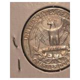 1964-D  Washington silver quarter